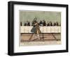 A Prussian Officer Demanding the Keys to the Town from the Mayor of Gruneberg-Carl Rochling-Framed Giclee Print