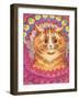 A Psychotic Cat-Louis Wain-Framed Giclee Print