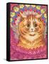 A Psychotic Cat-Louis Wain-Framed Stretched Canvas