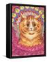 A Psychotic Cat-Louis Wain-Framed Stretched Canvas