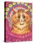 A Psychotic Cat-Louis Wain-Stretched Canvas