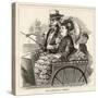 A Publican and His Wife in an Open Carriage-null-Stretched Canvas