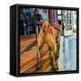 A Pug's View-Kathryn Wronski-Framed Stretched Canvas