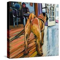 A Pug's View-Kathryn Wronski-Stretched Canvas