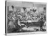 A Pugilistick Club..., 1789-John Barlow-Stretched Canvas