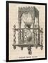 A 'Pulpit' Hourglass-null-Framed Art Print