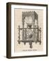 A 'Pulpit' Hourglass-null-Framed Art Print