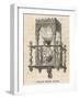 A 'Pulpit' Hourglass-null-Framed Art Print