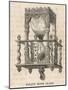 A 'Pulpit' Hourglass-null-Mounted Art Print