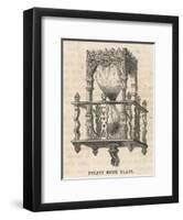 A 'Pulpit' Hourglass-null-Framed Art Print