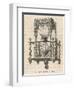 A 'Pulpit' Hourglass-null-Framed Art Print