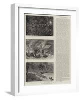 A Punitive Expedition to the Cannibals of the Solomon Islands-null-Framed Giclee Print