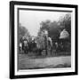 A Punjabi Princess in an Elephant Procession, Delhi, India, 1900s-H & Son Hands-Framed Giclee Print