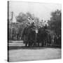 A Punjabi Princess Riding an Elephant in a Procession, Delhi, India, 1900s-H & Son Hands-Stretched Canvas