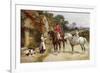 A Puppy for My Lady-Heywood Hardy-Framed Giclee Print