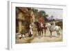 A Puppy for My Lady-Heywood Hardy-Framed Giclee Print