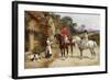 A Puppy for My Lady-Heywood Hardy-Framed Giclee Print