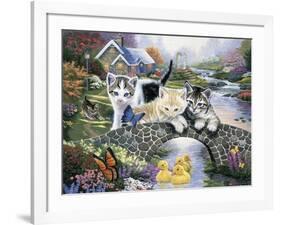 A Purrfect Day-Jenny Newland-Framed Giclee Print