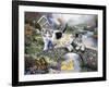 A Purrfect Day-Jenny Newland-Framed Giclee Print