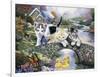 A Purrfect Day-Jenny Newland-Framed Giclee Print