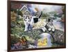 A Purrfect Day-Jenny Newland-Framed Giclee Print