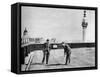 A Putting Green on the Roof of Adelaide House, Near London Bridge, London, 1926-1927-null-Framed Stretched Canvas