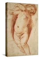 A Putto, 1620 - 1624-Guercino-Stretched Canvas