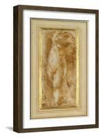 A Putto Turned to the Left-Parmigianino-Framed Giclee Print