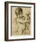 A Putto with a Vase-Guercino (Giovanni Francesco Barbieri)-Framed Giclee Print