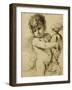 A Putto with a Vase-Guercino (Giovanni Francesco Barbieri)-Framed Giclee Print