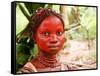 A Pygmy Woman is Seen at the Village of Mpha, Democratic Republic of Congo-null-Framed Stretched Canvas