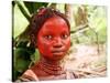 A Pygmy Woman is Seen at the Village of Mpha, Democratic Republic of Congo-null-Stretched Canvas