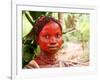 A Pygmy Woman is Seen at the Village of Mpha, Democratic Republic of Congo-null-Framed Photographic Print