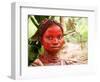 A Pygmy Woman is Seen at the Village of Mpha, Democratic Republic of Congo-null-Framed Photographic Print