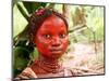 A Pygmy Woman is Seen at the Village of Mpha, Democratic Republic of Congo-null-Mounted Photographic Print