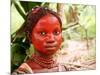 A Pygmy Woman is Seen at the Village of Mpha, Democratic Republic of Congo-null-Mounted Photographic Print