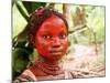 A Pygmy Woman is Seen at the Village of Mpha, Democratic Republic of Congo-null-Mounted Photographic Print