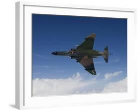 A QF-4E Aircraft Flies Over the Gulf of Mexico-Stocktrek Images-Framed Photographic Print