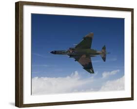 A QF-4E Aircraft Flies Over the Gulf of Mexico-Stocktrek Images-Framed Photographic Print