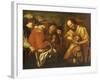 A Quack Dentist Extracting a Tooth, While a Group of Onlookers Watch Nearby-Gerrit Van Honthorst-Framed Giclee Print