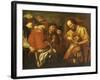 A Quack Dentist Extracting a Tooth, While a Group of Onlookers Watch Nearby-Gerrit Van Honthorst-Framed Giclee Print