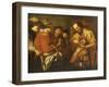 A Quack Dentist Extracting a Tooth, While a Group of Onlookers Watch Nearby-Gerrit Van Honthorst-Framed Giclee Print