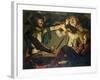 A Quarrel at a Game of Cards-Cryn Hendricksz Volmaryn-Framed Giclee Print