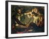 A Quarrel at a Game of Cards-Cryn Hendricksz Volmaryn-Framed Giclee Print