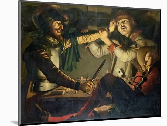 A Quarrel at a Game of Cards-Cryn Hendricksz Volmaryn-Mounted Giclee Print