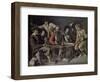 A Quarrel (Oil on Canvas)-Mathieu Le Nain-Framed Giclee Print