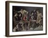 A Quarrel (Oil on Canvas)-Mathieu Le Nain-Framed Giclee Print