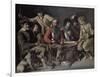 A Quarrel (Oil on Canvas)-Mathieu Le Nain-Framed Giclee Print