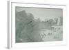 A Quarry for Mill-Stones in Derbyshire-John Constable-Framed Giclee Print