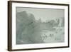 A Quarry for Mill-Stones in Derbyshire-John Constable-Framed Giclee Print